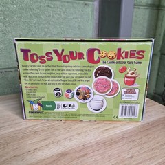 Toss Your Cookies Game COMPLETE Gamewright 2007 Children’s Kids Chunk A Licious
