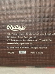Ridley’s Games Room BACKGAMMON The Ancient Game Of Cunning Strategy EUC/Open-Box