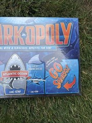 Sharkopoly Board Game Like Monopoly Sealed NEW
