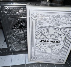 2 pk Silver Edition Star Wars Playing Cards – Light Side White
