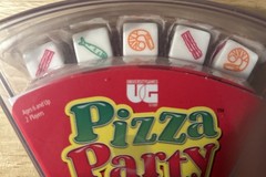 Pizza Party Dice Game, Dice Game for Kids and Families, Ages 6+