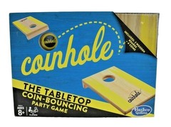 Hasbro Gaming Coinhole Tabletop Coin Bouncing Party Game New