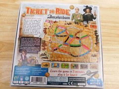DoW Ticket to Ride Amsterdam in opened but complete and in great shape