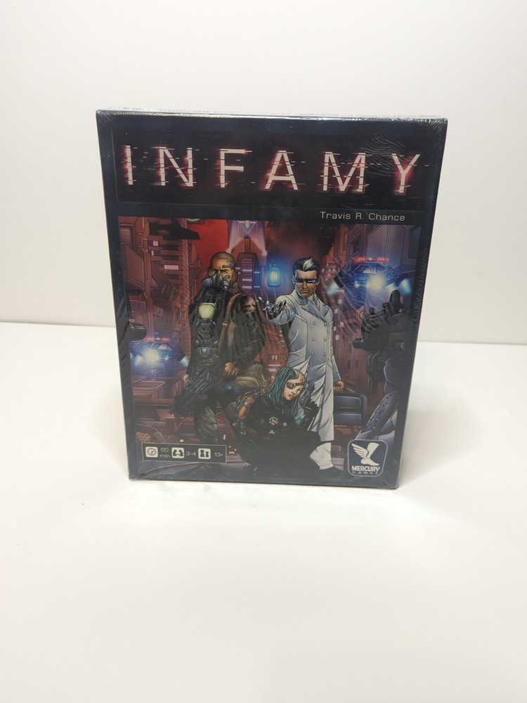 INFAMY Mercury Games Travis R. Chance New Sealed
