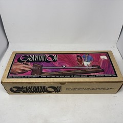 Vintage Pleasantime Gravitation Game of Skill Wood Metal Original Ball Pacific