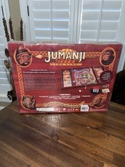 Jumanji the Game Real Wooden Box Edition of the Classic Adventure Board Game