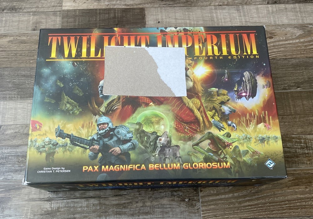 Twilight Imperium – 4th Edition – An Intergalactic Empire Game – NEW Open Box