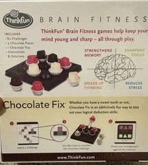 ThinkFun Chocolate Fix Brain Fitness Edition Sudoku Style Logic Game Sealed