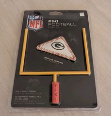 NFL Green Bay Packers FIKI Football Tabletop Game WinCraft New Sealed Leather