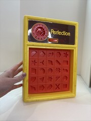 1975 Vintage Lakeside Perfection Board Game – Working – missing one piece