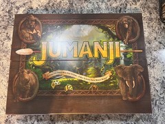 Jumanji The Game Real Wooden Box Edition of the Classic Adventure Game Complete