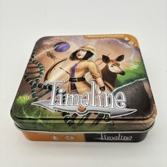 Timeline Science and Discoveries Card Game Asmodee Complete In Tin VG Condition