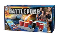 Battle Pong Tabletop Party Drinking Board Game America 250 Edition