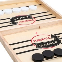 Fast Sling Puck Game Tabletop Hockey Foosbll Board Game Kids Family Party Toy