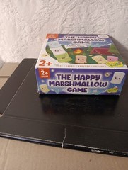 The Happy Marshmallow Game Peaceable Kingdom BROKEN STICK FOR PARTS COMPLETE