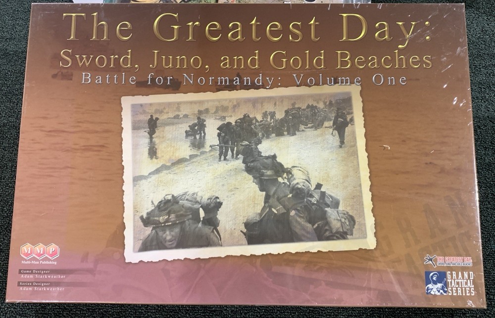 Multi-Man Publishing The Greatest Day Sword Juno Gold Beaches GTS 2015