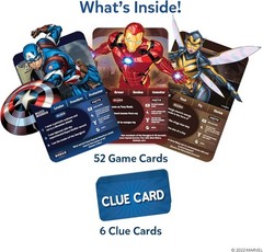 SKILLMATICS GUESS IN 10 MARVEL CARD GAME, CREATIVE THINKING GAME, BN, SEALED