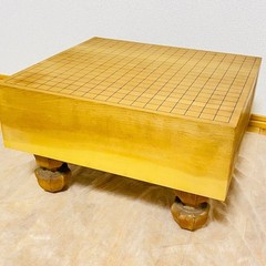 Go board Igo game Rare 5.5″ Thick Legged Heso Clamshell Size 30 Nachikuro Japan