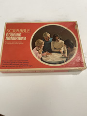 Selchow & Righter Scrabble Scoring Anagrams 1975 Vintage Tile Game 2+