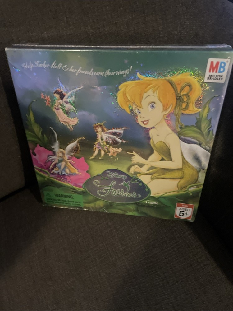 Disney Fairies Board Game Milton Bradley Tinker Bell Kids Game Ages 5+ Sealed
