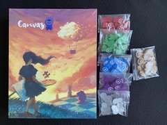 CANVAS – Deluxe Edition – Wooden Tokens – NEW/SEALED