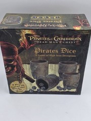 2006 Disney Pirates of The Caribbean Dead Man’s Chest Pirates Dice Game Complete