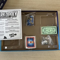 Sharkopoly Board Game Complete Shark Themed Monopoly Style Family Game