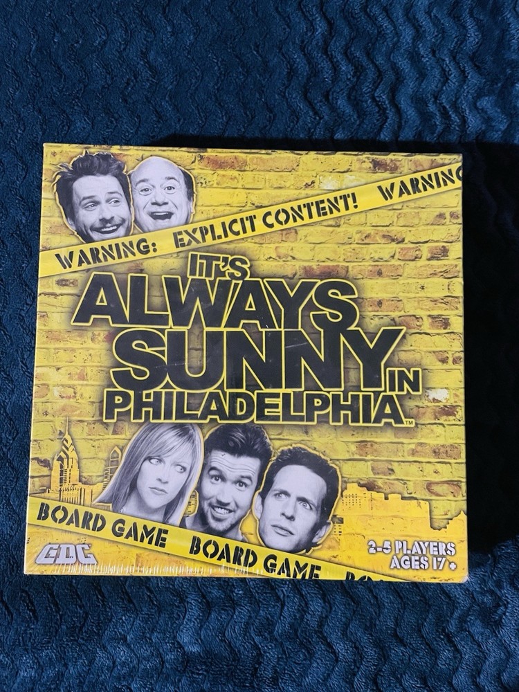 It’s Always Sunny in Philadelphia Board Game – GDC 2011 Factory Sealed