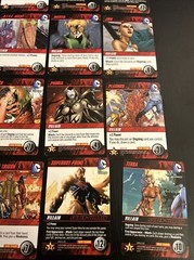 2015 DC Comics Teen Titans Deck Game Villain Card Lot Of 27 Different Cards!