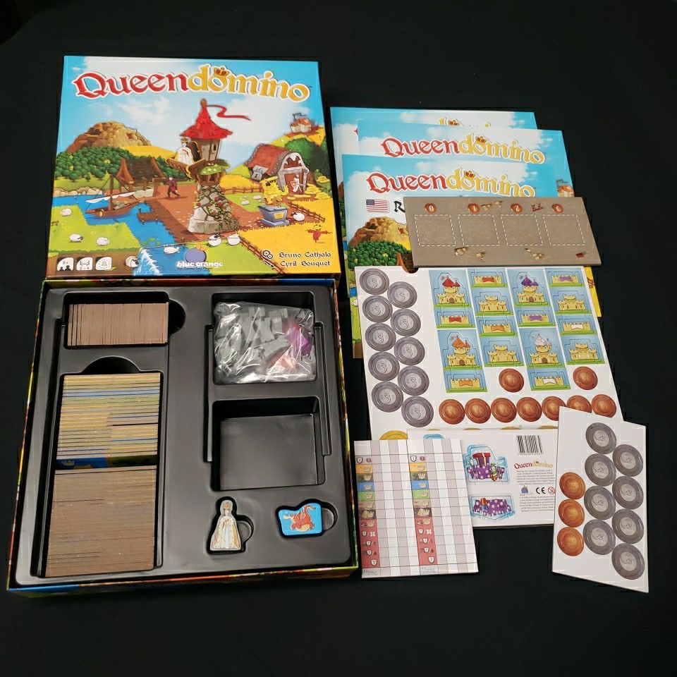 Queendomino (Board Game, 2017) base core Blue Orange Games kingdomino UNPLAYED