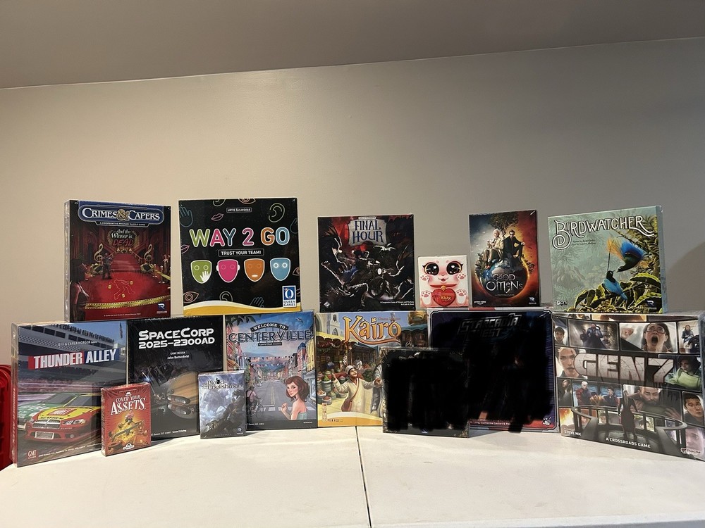 Board game lot!! 13 games with msrp of $500! All for sale for $160 All NIS!!