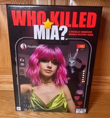 Who Killed Mia? A Digitally Immersive Murder Mystery Adult Crime Board Game
