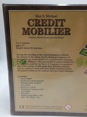 Credit Mobilier By Max D. Michael Board Game Rio Grande Games 2013 New & Sealed