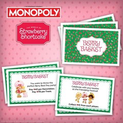 Monopoly: Strawberry Shortcake Board Game, Buy, Sell & Trade Locations Like B…