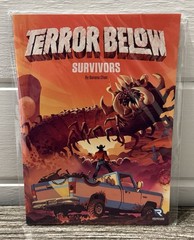 Terror Below Board Game (Renegade Game Studios 2019) w/ Hidden Cache Expansion