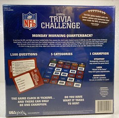 NFL GRIDIRON Trivia Challenge Boardgame by USAopoly NEW/SEALED
