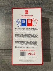Never Have I Ever: The Game of Poor Life Decisions