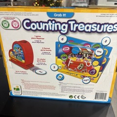 GRAB IT! COUNTING TREASURES GAME FOR CHILDREN AGES 3 AND UP