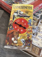 1986 Labyrinth Movie Mystical Maze Game Complete