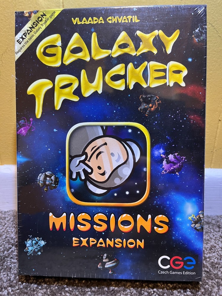 Galaxy Trucker – Missions Expansion Board Game Czech Games – New, NIS