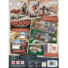 3,000 Scoundrels Board Game Unexpected Games NIB