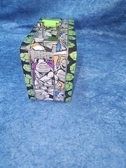 Teenage Mutant Ninja Turtles 5.5″x3.5″ 3D Metal Lunch Box empty NO pieces