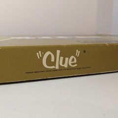 Vintage 1963 Clue Game by Parker Brothers, Complete with all Original Parts