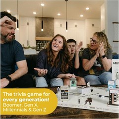 Spin Master Games, Mind The Gap Deluxe Trivia Game, 2-12 Players, for Ages 10+