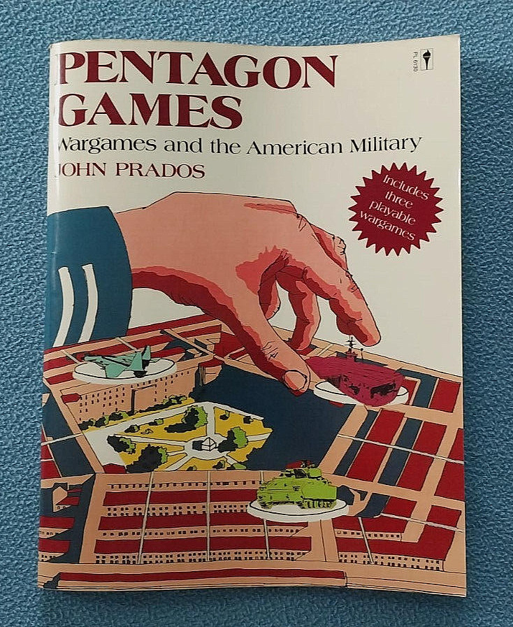 1986 PENTAGON GAMES 3 Actual US Military Strategy Games wargames boards & pieces