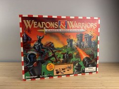 Vintage Weapons and Warriors Castle Siege Game 1995 #9705 PRESSMAN INCOMPLETE