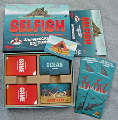 Selfish Shipwrecked Edition Card Game Ridley’s Games 2-5 Players Ages 8+ 20 mins