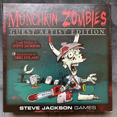 Munchkin Zombies – Guest Artist Edition Re-Illustrated By Greg Hyland – Complete