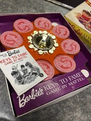 VTG Barbie’s Keys to Fame Game By Mattel 1963 Original Box Complete Career Fun!