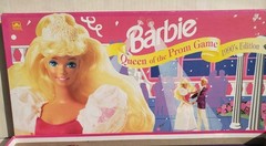Vtg 1991 Barbie Queen Of The Prom Board Game COMPLETE 1990’s Edition Golden Game